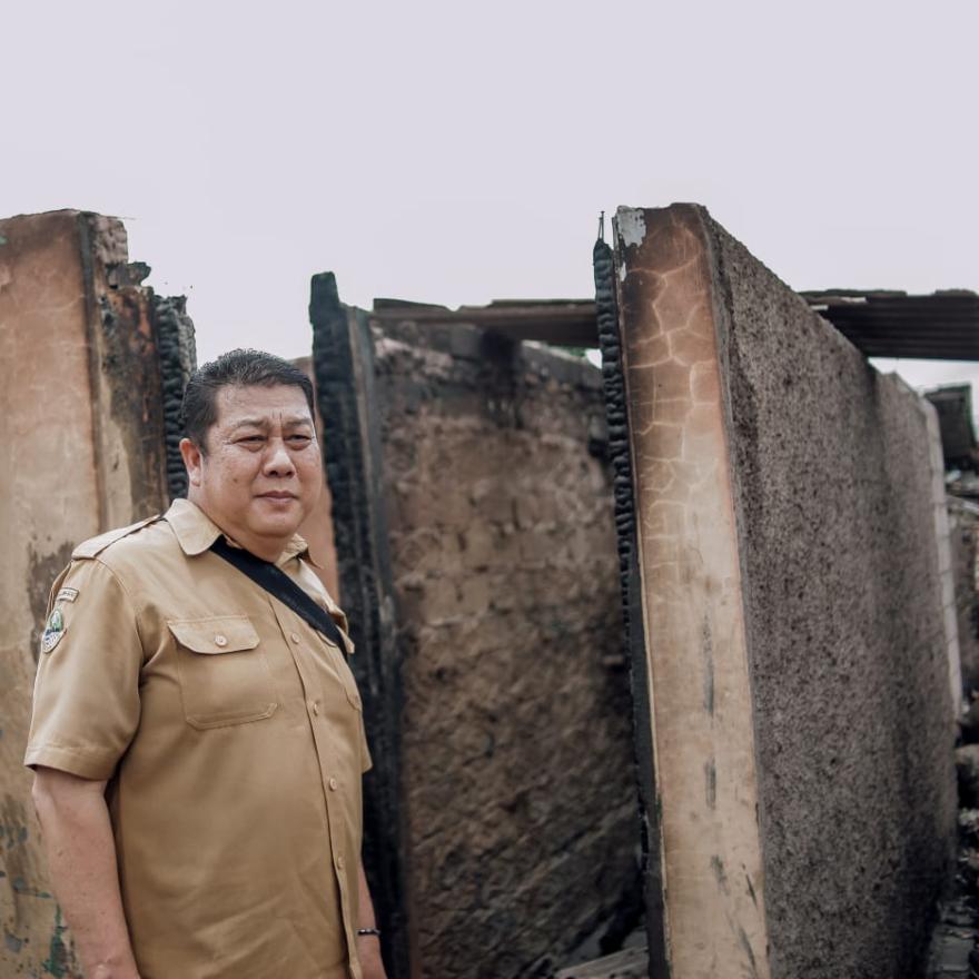 MUSIBAH KEBAKARAN DI DESA SUKAMENAK